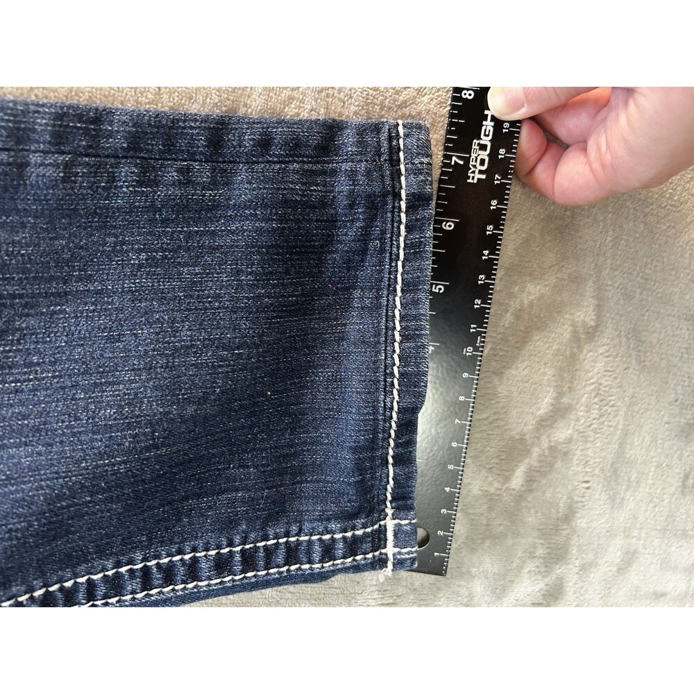 BKE Women's Payton Jeans Mid-Rise, Straight Leg, Denim Size 28 Regular - Picture 5 of 11